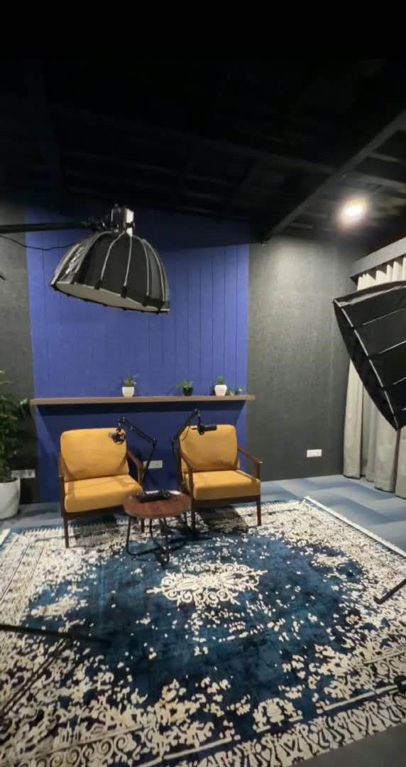 AWAAZ | Formal Podcast Room at CHQ, view 2